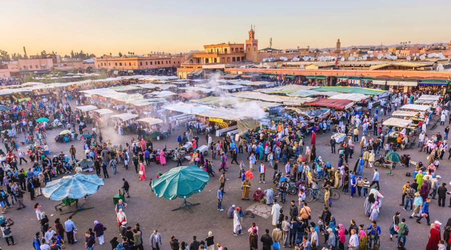 Die gefragtesten Mietwagenangebote in Marrakesch